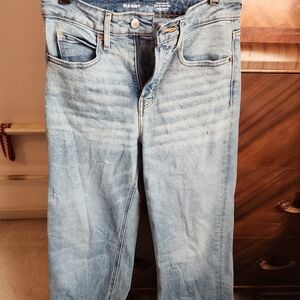 Old Navy Women's Light Wash Flare Jeans